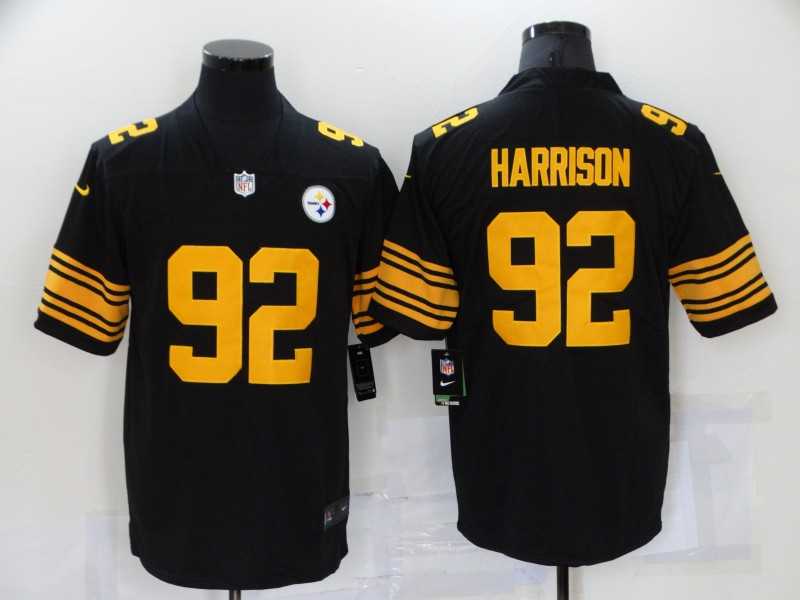 Nike Steelers 92 James Harrison Black Color Rush Limited Jersey,We sell and wholesale Nike Steelers 92 James Harrison Black Color Rush Limited Jersey on line form chian!